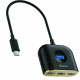 Baseus CAHUB-AY01 Square round 4 in 1 USB HUB Adapter