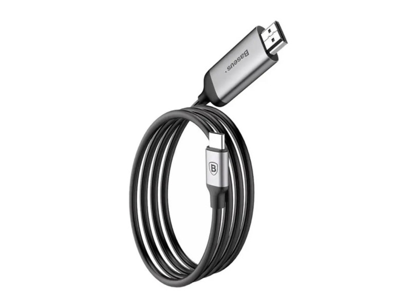 BASEUS TYPE-C TO HDMI 4K CABLE 2M (WKQ010001)