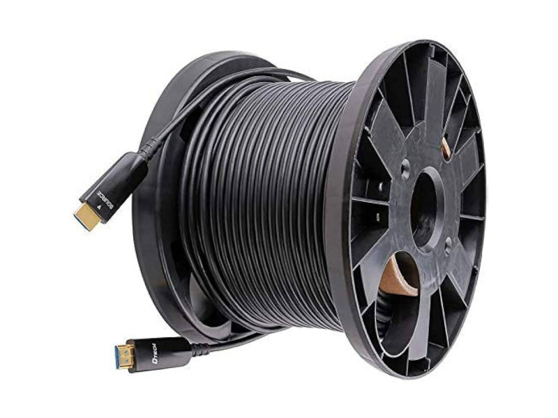 DTECH HDMI TO HDMI CABLE FIBER OPTIC 100M HF516