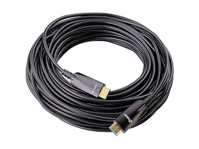 DTECH HDMI TO HDMI FIBER OPTIC CABLE 50M (DT-HF-2050)