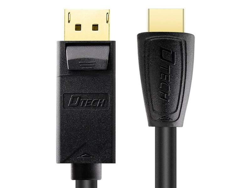 DTECH DISPLAYPORT TO HDMI CABLE 3M