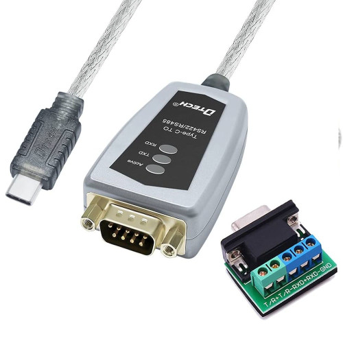 DTECH USB TO RS485 SERIAL PORT CONVERTER ADAPTER CABLE