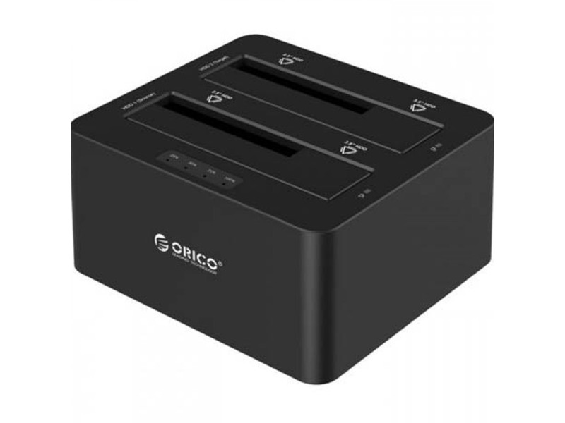 ORICO 6629SUS3 DUAL BAY 2.5/3.5INCH SATA USB 3.0 HDD ENCLOSURE WITH DOCKING STATION