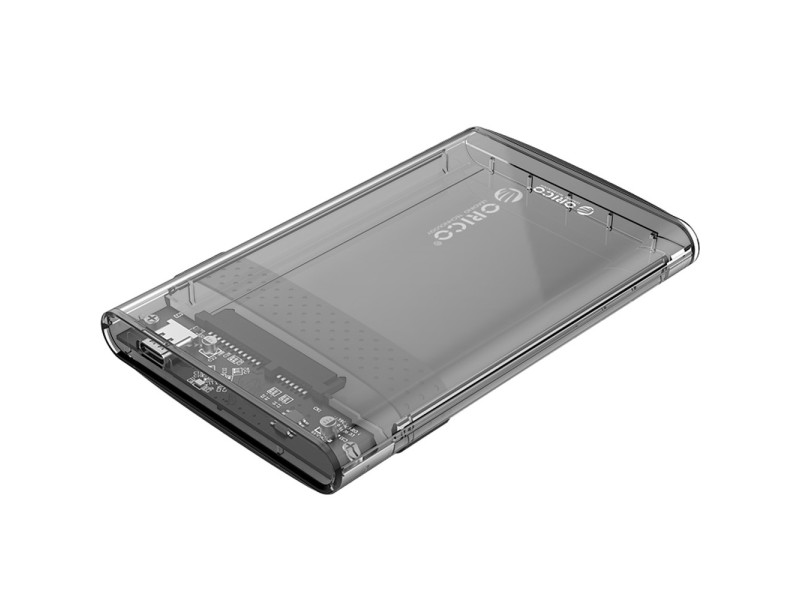 ORICO 2.5INCH TRANSPARENT TYPE C HARD DRIVE ENCLOSURE (2139C3-G2)