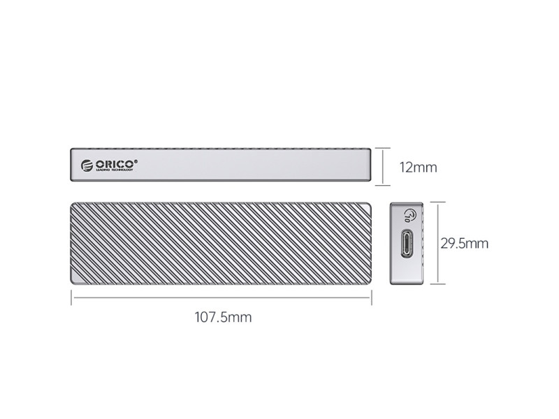 ORICO FV15C3-G2 M.2 NVMe/SATA DUAL PROTOCOL SSD ENCLOSURE