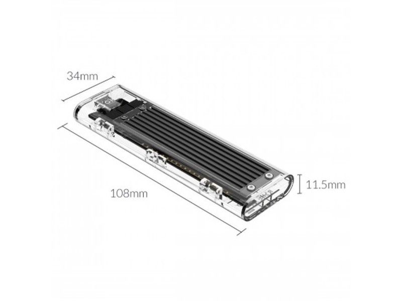 ORICO TCM2F-C3 NGFF TO USB 3.1 TYPE C M.2 SSD ENCLOSURE