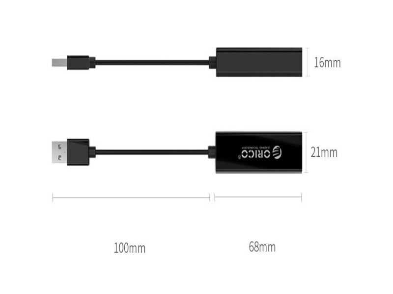 ORICO UTJ-U3 USB 3.0 TO RJ45 GIGABIT LAN ADAPTER