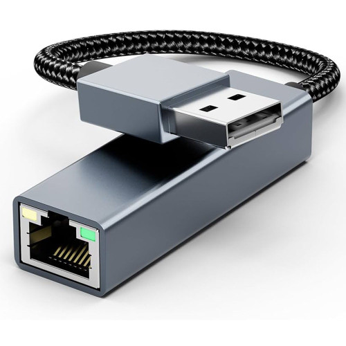 QGeeM UA05-A USB 3.0 to Ethernet Adapter Cable