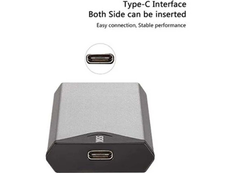 SSK SHE-C320 Aluminium Alloy External M.2 SSD Hard Drive Enclosure