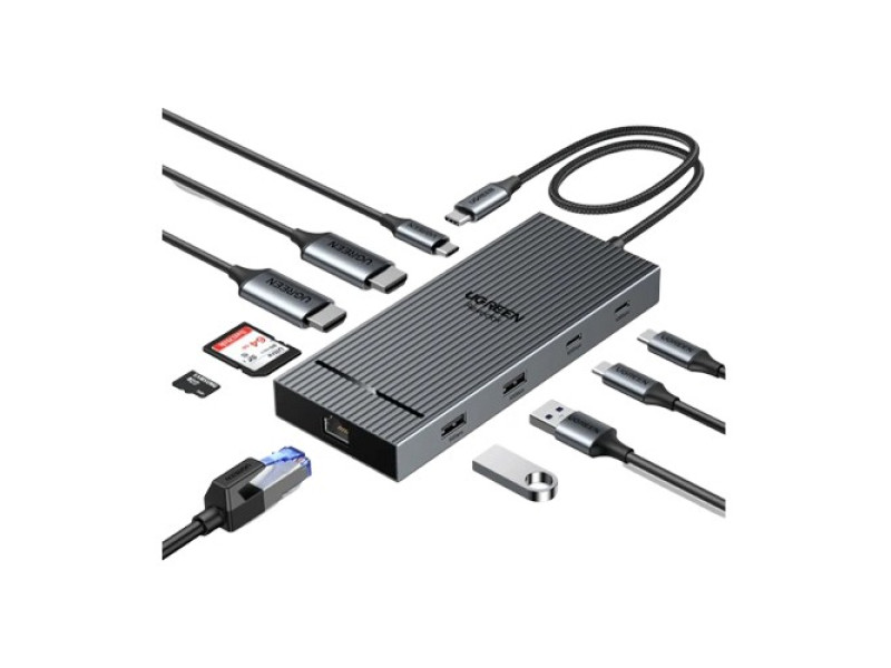 UGREEN 10 IN 1 USB C DOCKING STATION CM866 (45366)