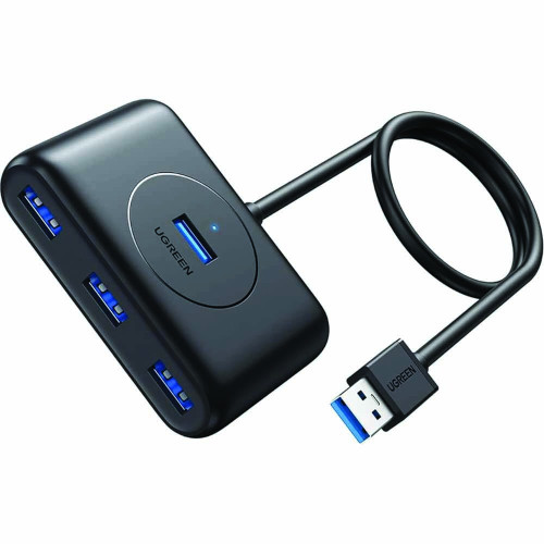 UGREEN 25CM BLACK USB 3.0 HUB (50263)
