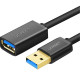 UGREEN 3M USB 3.0 EXTENTION MALE TO FEMALE CABLE (30127)