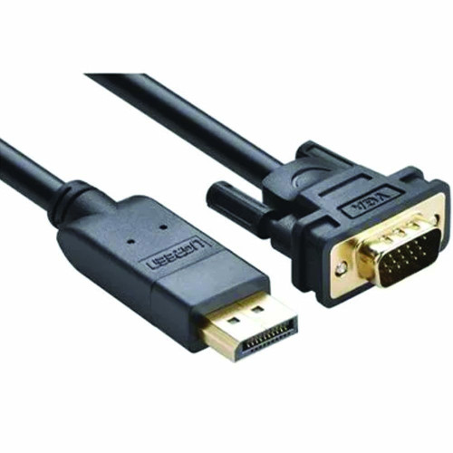 UGREEN DP MALE TO VGA MALE 1.5M CABLE (10247)