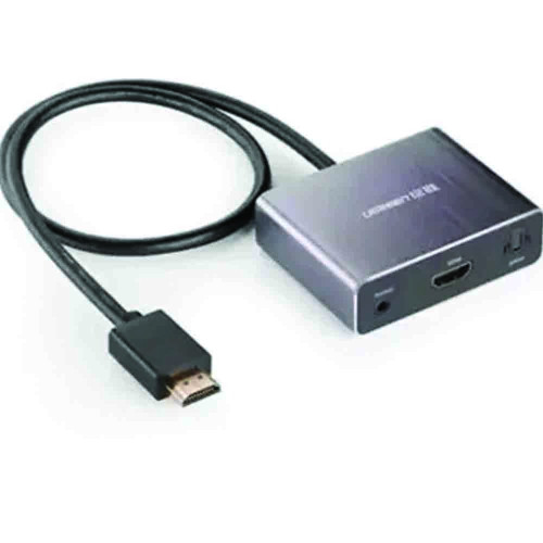 UGREEN HDMI TO HDMI WITH SPDIF+3.5MM CONVERTER (40281)