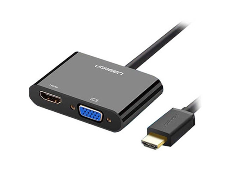 UGREEN HDMI TO VGA+HDMI CONVERTER (40744)