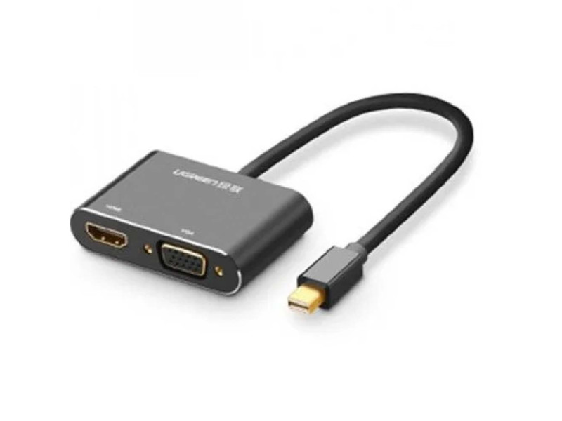 UGREEN MINI DP TO HDMI & VGA CONVERTER (20422)