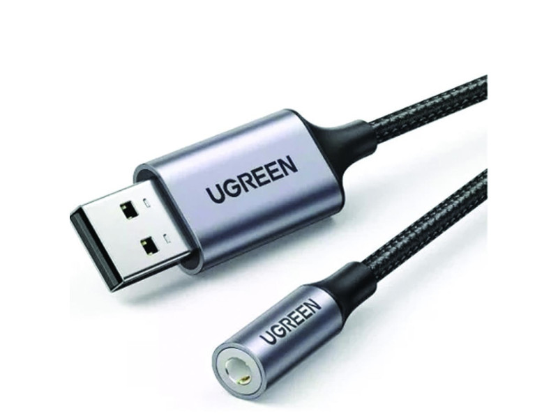 UGREEN USB 2.0 TO 3.5 AUDIO CONVERTER (30757)