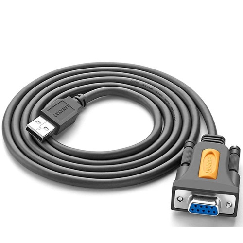 UGREEN USB 2.0 TO SERIAL DB9 CABLE 1.5M CR104 (20201)