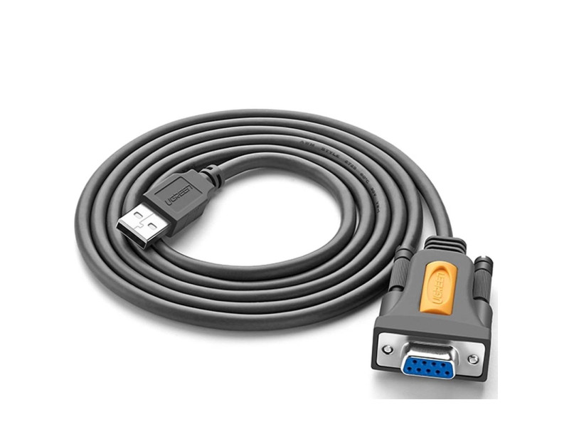 UGREEN USB 2.0 TO SERIAL DB9 CABLE 1.5M CR104 (20201)