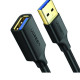 UGREEN USB 3.0 MALE TO FEMALE EXTENSION CABLE 5M (90723)