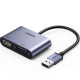 UGREEN USB 3.0 TO HDMI + VGA CONVERTER (20518)