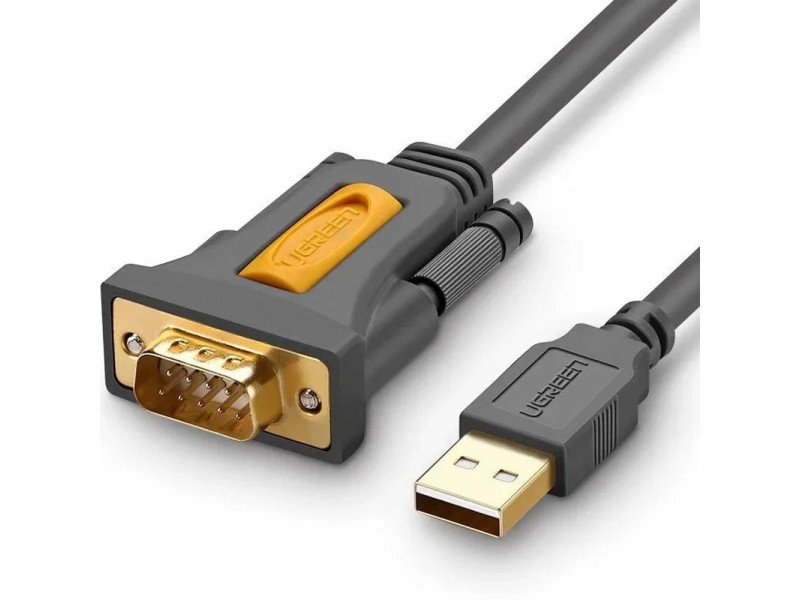 UGREEN USB2.0 TO SERIAL DB9 CABLE 1.5M CR104 (20211)