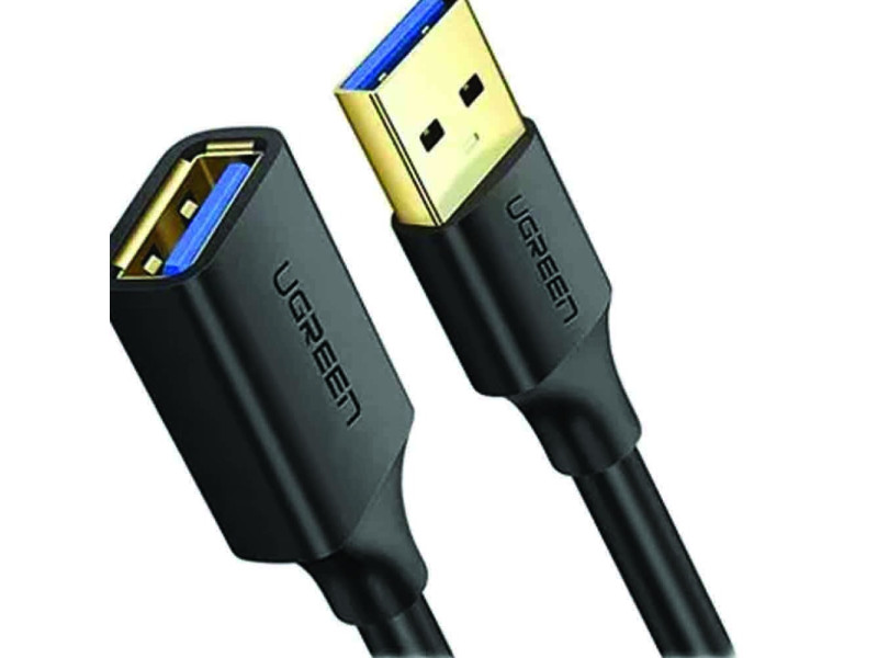 UGREEN  USB3.0 MALE TO FEMALE  EXTENSION CABLE 1M(40655)