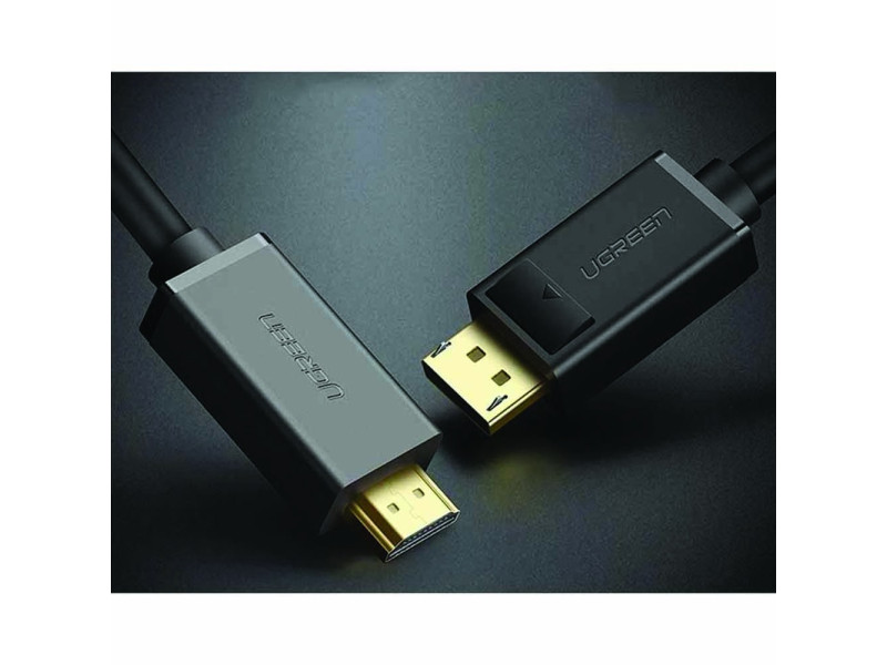 UGREEN DISPLAYPORT MALE TO HDMI MALE CABLE 1.5M (10239)