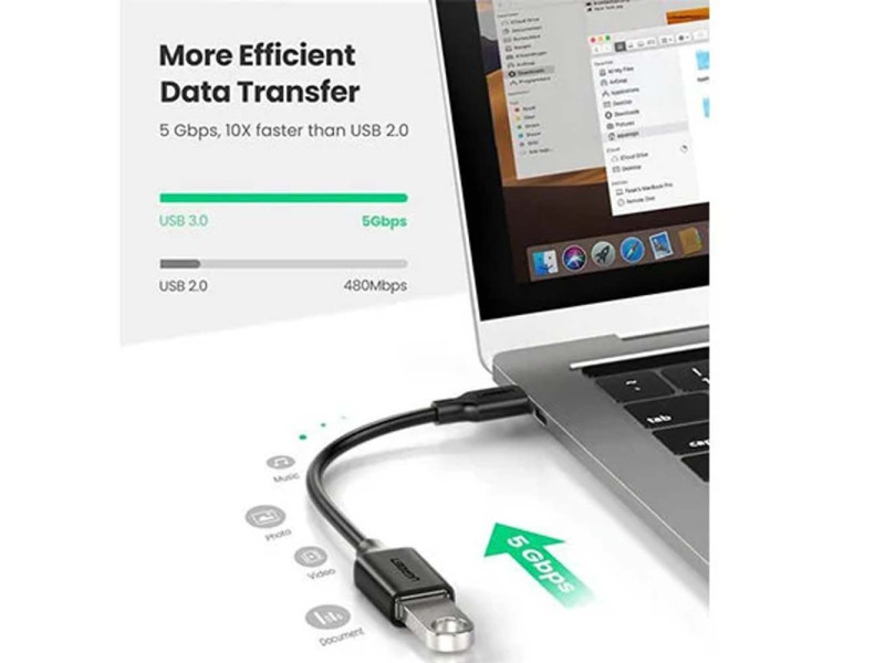 UGREEN USB C TO USB 3.0 OTG ADAPTER (30701)