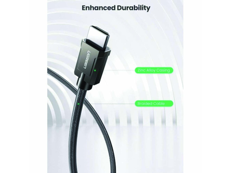 UGREEN HDMI 8K 2.1 MALE TO MALE 2M CABLE (70321)