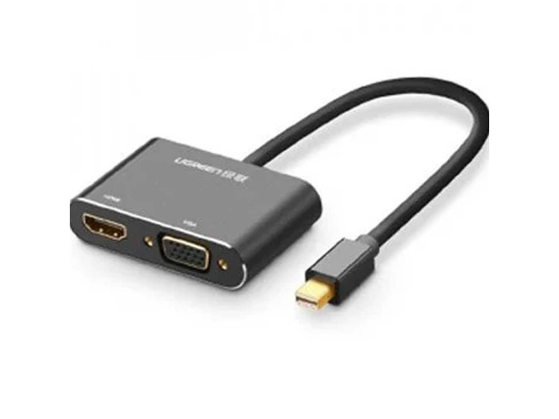 UGREEN MINI DP TO HDMI & VGA CONVERTER (20422)