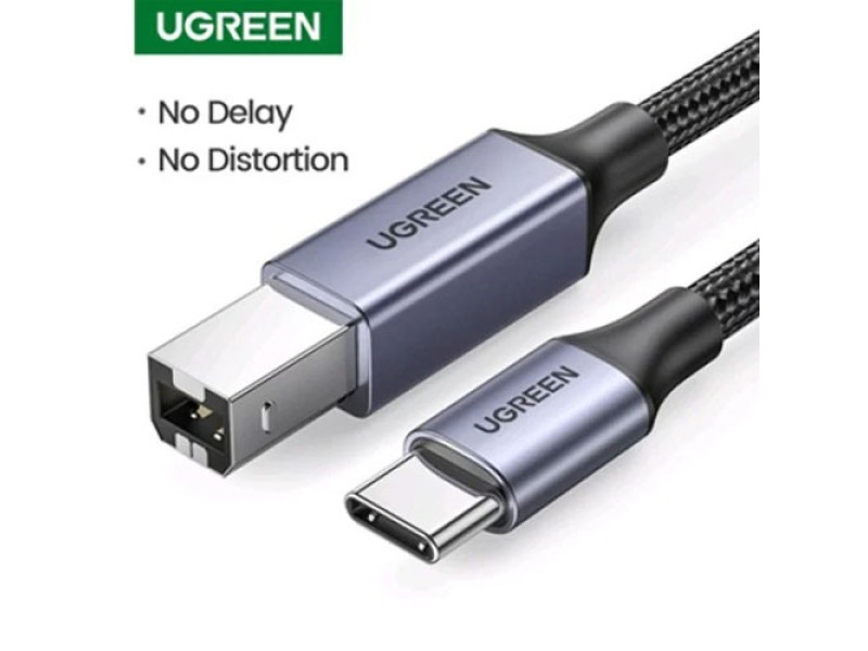 UGREEN TYPE C TO USB B PRINTER CABLE 1.5M (80806)