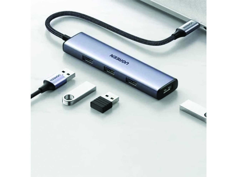 UGREEN USB-C 4 PORT HUB CM473 (20841)