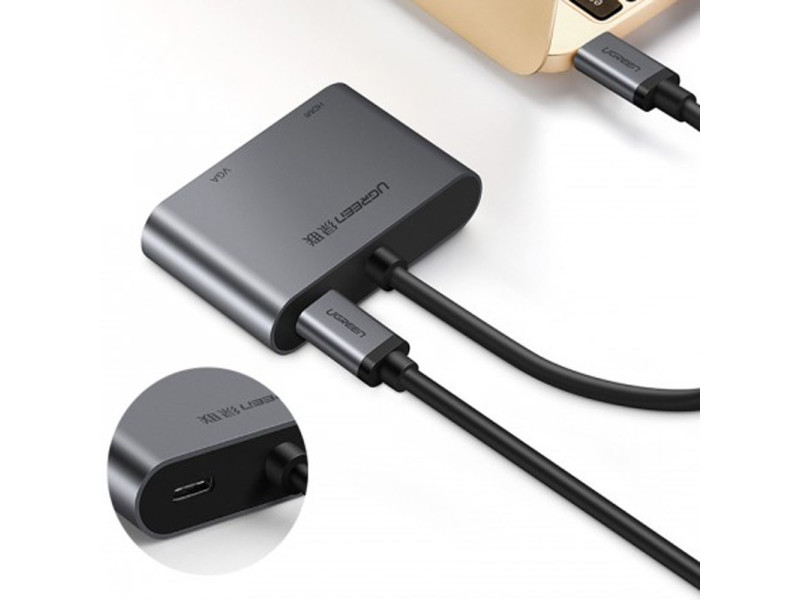 UGREEN USB-C TO HDMI+VGA CONVERTER 50251