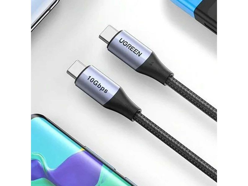 UGREEN USB-C TO USB-C GEN 2 4k VIDEO 60HZ 100W CABLE (80150)