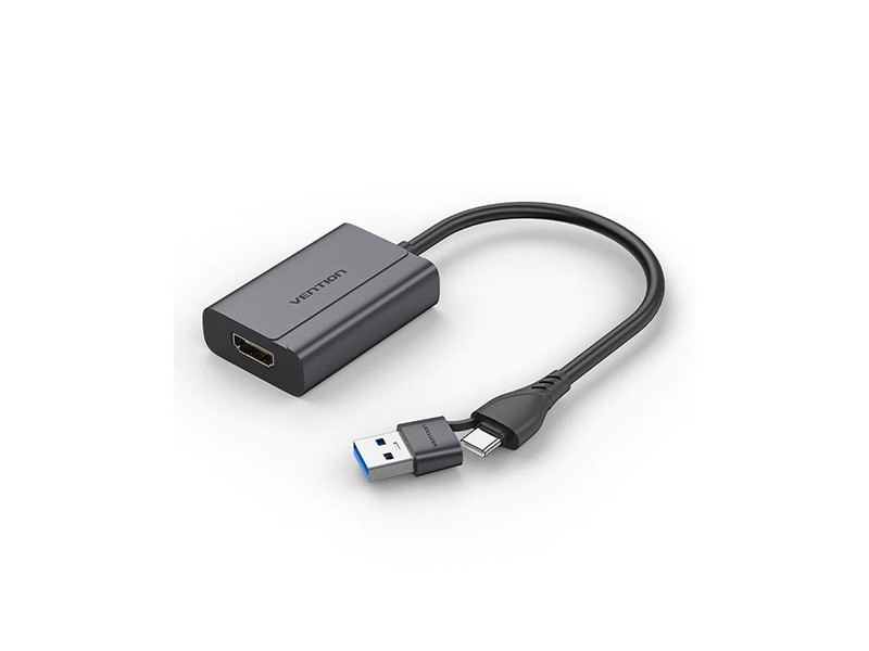 Vention ACYHB USB-C and USB-A to HDMI Adapter