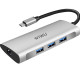 WIWU ALPHA 6 IN 1 USB C HUB A631STR