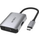 WIWU ALPHA A20VH 2 IN 1 USB 3.0 TYPE C HUB