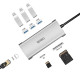 WIWU ALPHA 6 IN 1 USB C HUB A631STR