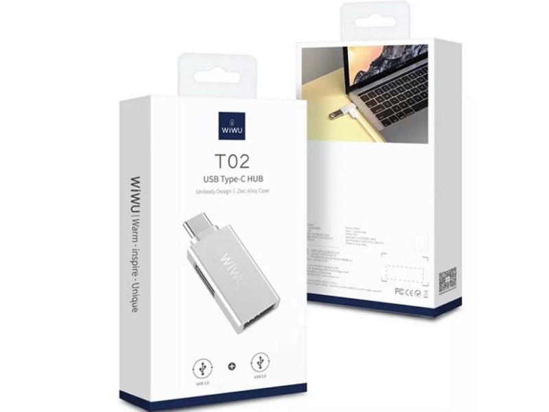 WiWu T02 USB Type-C Hub