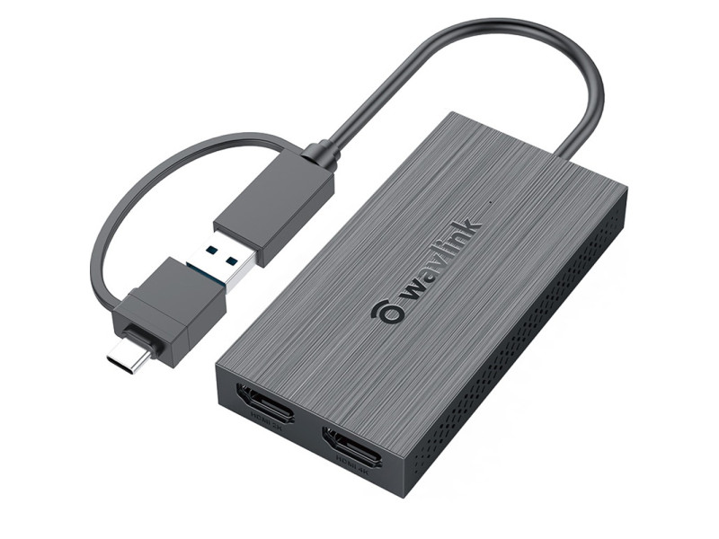 WAVLINK WL-UG 7602HC USB3.0 TO DUAL HDMI CONVERTER