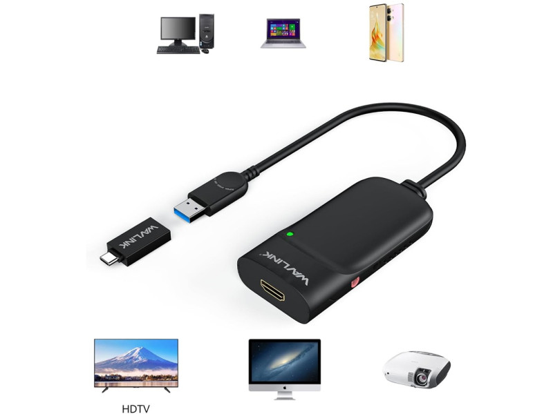 WAVLINK WL-UG3501H USB 3.0 TO HDMI VIDEO CONVERTER