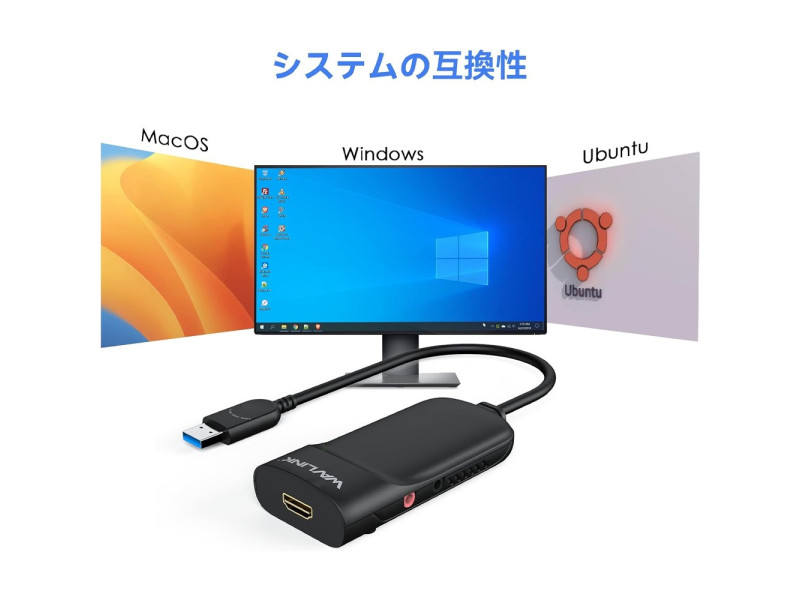 WAVLINK WL-UG3501H USB 3.0 TO HDMI VIDEO CONVERTER