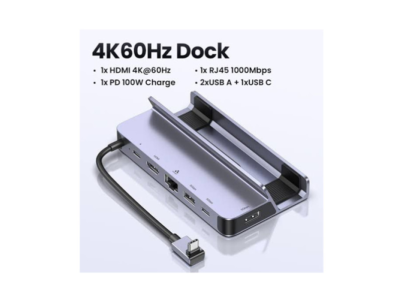 UGREEN  6 IN 1 STEAM DECK DOCKING STATION CM666(15388)