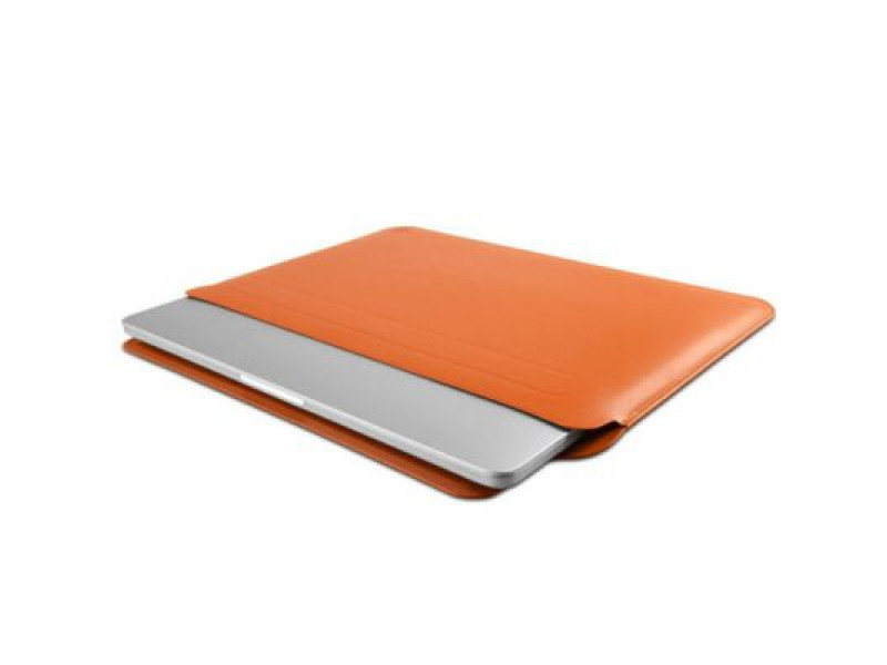 WiWU SKIN PRO PU Leather Portable Stand Sleeve for Macbook 13.3 inch – Brown