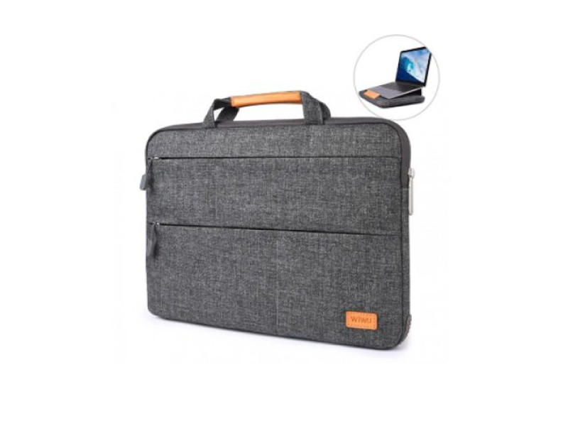 Wiwu Smart Stand Sleeve For 13-Inch and 15-Inch Apple MacBook