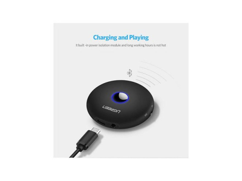 UGREEN 2 IN 1 BLUETOOTH 5.0 TRANSMITTER & WIRELESS RECEIVER AUDIO ADAPTER (40762)