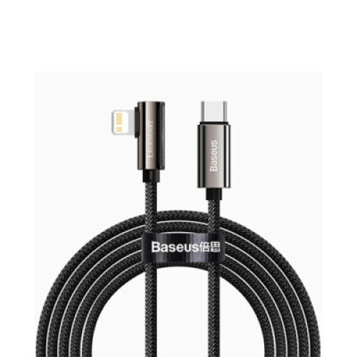 Baseus CATLCS-01 Legend Series Elbow Fast Charging Data Cable Type-C to iP PD 20W 1m Black