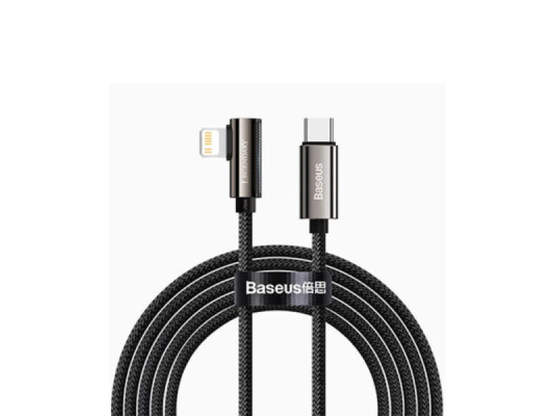 Baseus CATLCS-01 Legend Series Elbow Fast Charging Data Cable Type-C to iP PD 20W 1m Black