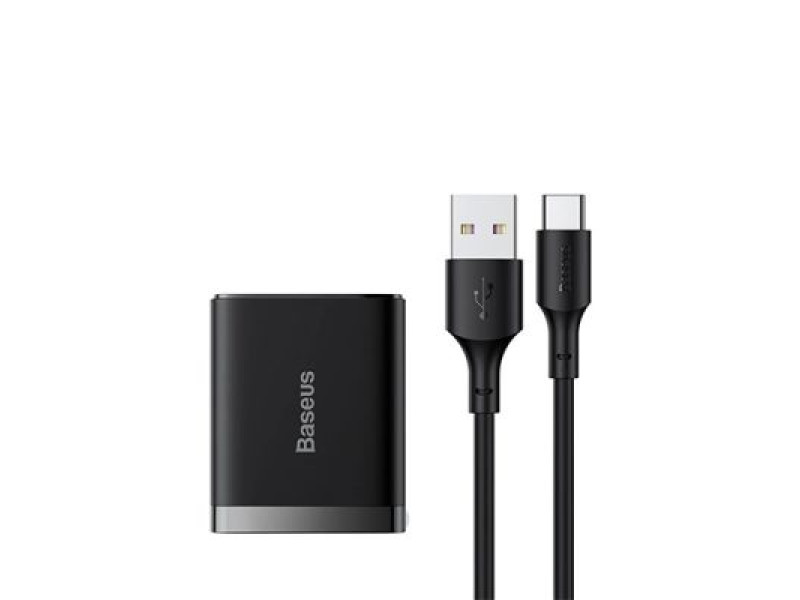 Baseus 40W Fast Charging Adapter With 5A USB to USB-C Cable (CCCJ40С)